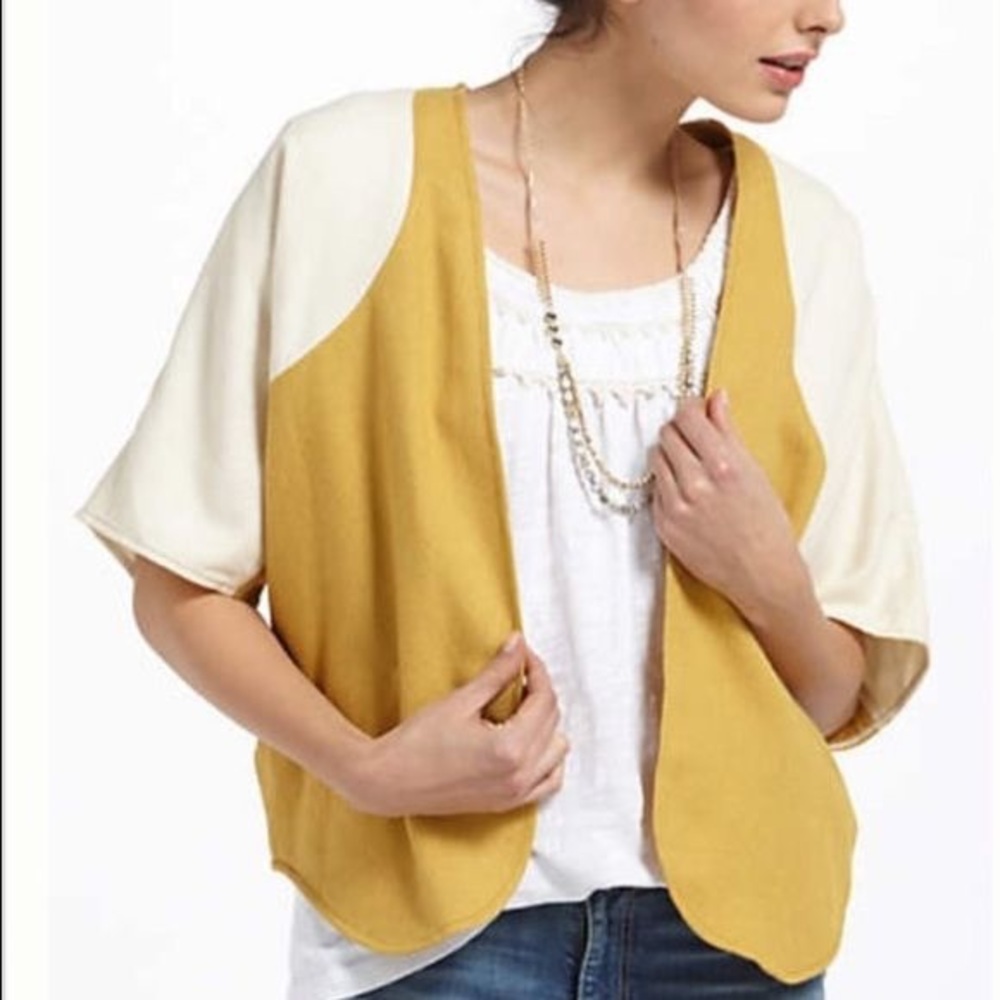Anthropologie Electric Love Light Bolero Jacket - Picture 2 of 8